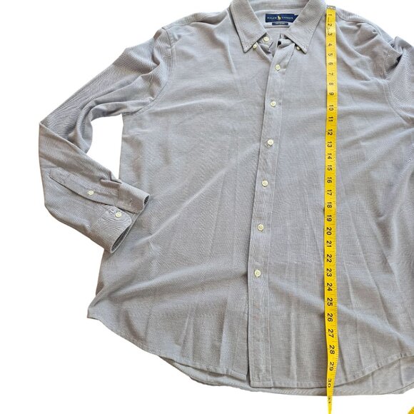 Ralph Lauren Mens Size XXL Slim Fit Oxford Button-Down Shirt - Picture 5 of 6
